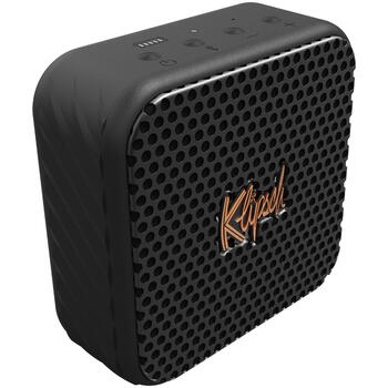 Портативная Bluetooth колонка мощностью 10 Вт RMS с защитой от воды и пыли IP67 Bluetooth 5.3 соединением и до 12 часов работы от аккумулятора Austin Чёрный 1072094 Klipsch (1072094)