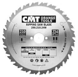 CMT Zāģripa HM 290.250.24M, 250x2,8x30mm, Z24, 0,78kg (290.250.24M)