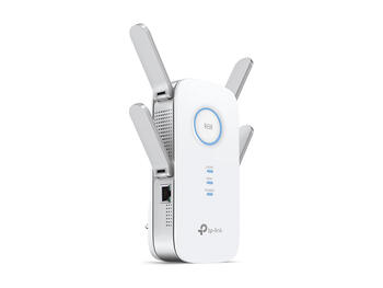 TP-Link RE650 AC2600 Mesh Wi-Fi усилитель/репитер 2.4 GHz 800 Mbps 5 GHz 1733 Mbps 4 внешние антенны Gigabit Ethernet Белый (RE650)