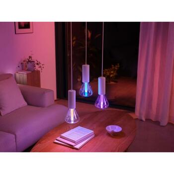 Philips Hue viedā spuldze Lightguide Triangle 8720169311978, E27, 6.8W, 500lm, 2000-6500K, LED, Bluetooth, Zigbee, dimmējama (8720169311978)