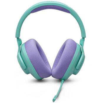 JBL Quantum 360 Wireless Teal, беспроводная гарнитура, 2.4GHz, BT 5.2, 40mm, 20-20000Hz, 26ч, 500mAh, USB-C (JBLQTUM360CYN)