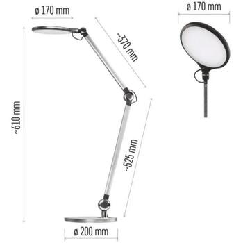 Emos LED настольная лампа KAREN Z7615, 9,2 Вт, 640 лм, 220–240 В, IP20, 3 цвета света, 1,3 м кабель питания (Z7615)