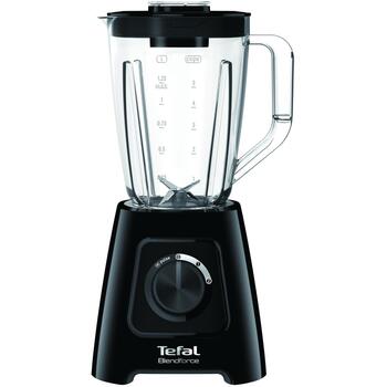 Tefal Блендер BL420838, 600 Вт, 1.25 Л, пластиковая чаша, дробление льда, черный (BL420838)
