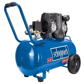 Bezeļļas kompresors HC 51Si silent 1500W 8bar 300 l/min 50L 5906141901 SCHEPPACH (5906141901)