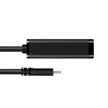 Axagon USB-C гигабитный Ethernet адаптер ADE-SRC, 1000 Mbit/s, 1 RJ-45 порт, USB питание, Plug and Play, поддержка VLAN (ADE-SRC)