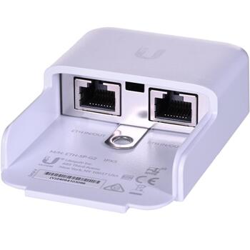 Ubiquiti Защита от перенапряжения ETH-SP-G2, 80g, 91mm x 61mm x 32.5mm, ETSI300-019-1.4, 1Gbps, 2xRJ45 (ETH-SP-G2)
