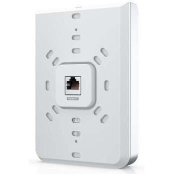 Ubiquiti bezvadu piekļuves punkts U6-IW, 802.11ax, 2.4 GHz/5 GHz, 10/100/1000 Mbit/s, 1 RJ-45 ports, MU-MIMO, PoE in (U6-IW)