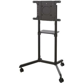 Neomounts grīdas statīvs NS-M1250BLACK, līdz 178 cm, 70 kg, VESA 200x200 līdz 600x400 mm, ar kabeli (NS-M1250BLACK)