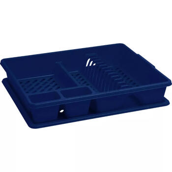 Сушилка для посуды 45x38x8,8см тёмно-синий 0813401X19 Curver (0813401X19)
