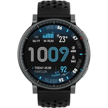 Huami смарт-часы W2556GL1N, 3.81см, AMOLED, 480x480, 64МБ, 4ГБ, 658мАч, Bluetooth 5.3, 24 дня, водонепроницаемость 5ATM (W2556GL1N)