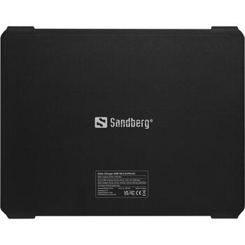Sandberg Солнечное зарядное устройство 420-80, 60W, 15W USB-A, 18W USB-A QC3.0, 60W USB-C PD, 60W DC 5521, монокристаллическое (420-80)