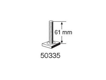 T-veida sliedes skrūve 61mm, rezerves daļa, 69-50335, THULE (69-50335)