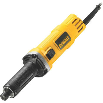 Dewalt DWE4884-QS прямая шлифмашина, 450 Вт, 25000 об/мин, 6 мм, 38 мм, эргономичный выключатель, воздушный поток (DWE4884-QS)