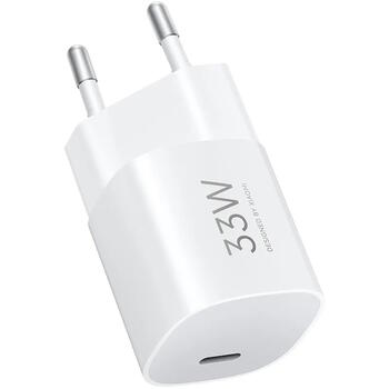 Universāls ātrās uzlādes adaptīvs lādētājs viedtālruņiem un planšetdatoriem 33 W USB-C PD GaN Nano Balts BHR087LEU-1 Xiaomi (BHR087LEU-1)