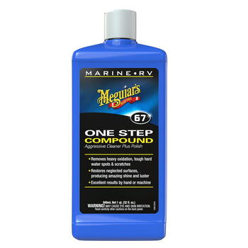 Meguiar's M6732 1-шаговый очиститель/полировщик для лодок – удаление окисления 945 мл (M6732)