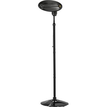 Lund infrasarkanais sildītājs 68792, 2000W, 3 līmeņi, 25m², IP34, 2.1m, kvarca lampa, 5000h, sienas/statīva montāža (68792)