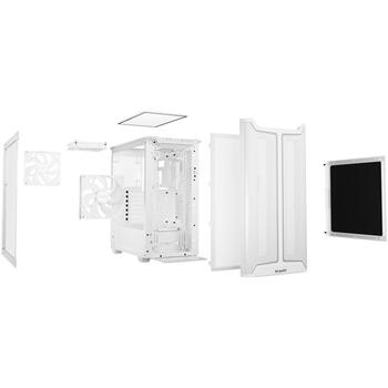 Be Quiet Kaste PURE BASE 501 DX BGW77, 450mm, 231mm, 463mm, 3x140mm ventilatori, 5x2.5