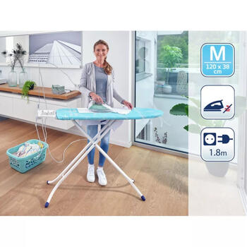 Leifheit Air Board M Compact Plus 1072586, 120x38cm, 95cm, kompakta, viegla (1072586)