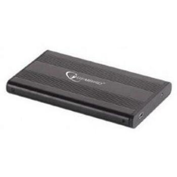 Gembird HDD корпус EE2-U2S-5, USB2, 2.5'', черный, 0.058кг, компактный дизайн, высокая скорость передачи данных (EE2-U2S-5)