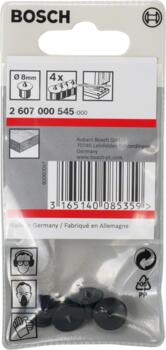 Koka dībeļu marķieri D 8,0 mm, 4 gab., Urbjmašīnām/skrūvgriežiem DĪBEĻU POZICIONĒTĀJU KOMPLEKTS, 4 PIEDERUMI, 2607000545, BOSCH (2607000545)