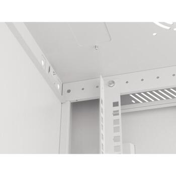 Lanberg серверный шкаф WF01-6412-00S, 60 см, 45 см, 12U, IP20, металл, замок, для самостоятельной сборки (WF01-6412-00S)
