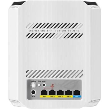 Asus беспроводной маршрутизатор GS-BE7200 90IG0AC0-MO9C00, 7200 Mbit/s, RJ-45, 4x2.5G LAN, поддержка VPN, 6 антенн (90IG0AC0-MO9C00)