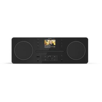 Hama цифровое радио 00054253, DAB+/FM, 10W RMS, 30 ячеек памяти, Bluetooth, USB, AUX, 2,4 дюйма TFT (00054253)