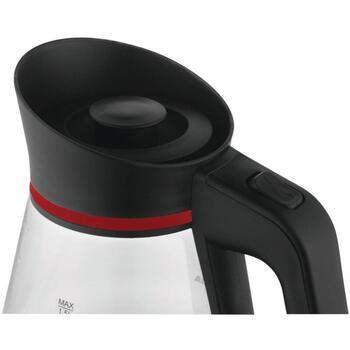 Prime3 SEK51RD электрический чайник, 1,5 л, 2200 Вт, 220-240 В, стекло, LED, автоотключение, защита от перегрева (SEK51RD)
