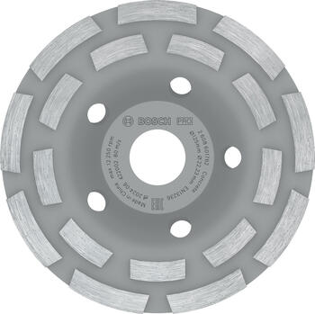 Dimanta kausveida disks 125 x 22.23 mm Concrete, Betona slīpmašīnām PRO CONCRETE KAUSVEIDA DISKS, 2608601762, BOSCH (2608601762)