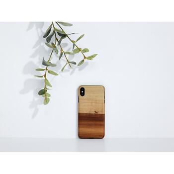 Man&Wood Чехол M7761B, 6.5, натуральное дерево, поликарбонат, С изображением, Apple iPhone XS Max (M7761B)
