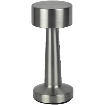 Led Line RIWIA LED galda lampa 75108, 1W, 120lm, 1800mAh, sudraba, metāla, skārienjutīga, 8h darbība, 3h uzlāde (75108)