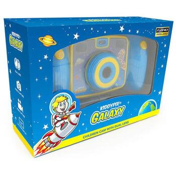 Easypix KiddyPix Galaxy 10080, 5 МП, CMOS, 2592 x 1944, 3,56 мм, 2,6, Авто, AVI, 1280 x 720, 1920 x 1080, 4, 32 ГБ, LCD, 2.0 (10080)