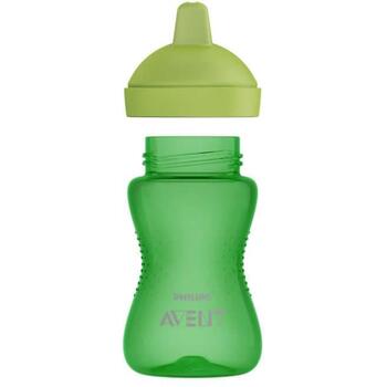 Philips Avent My Grippy учебная чашка SCF804/03, 300мл, 18мес+, жесткий носик, защита от протекания, без BPA (SCF804/03)