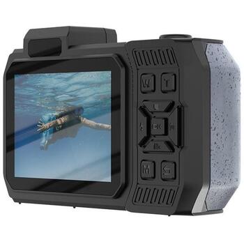 Agfa Photo WP9500 Black WP9500BK, 24МП, 1080p@30fps, 10м водонепроницаемость, IP68, 1200mAh, HDMI, USB 2.0 (WP9500BK)