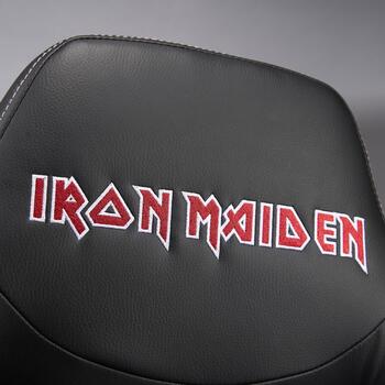 Subsonic Игровое кресло Iron Maiden SA5573-IM1, 12.5кг, 110-120см, черный, красный, регулируемая высота, подголовник, подлокотники (SA5573-IM1)