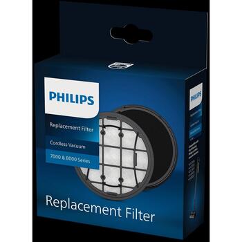 Philips Rezerves filtrs 6000, 7000 un 8000 sērijas bezvadu VC XV1681/01, 39.2 g, saderīgs ar XC6552, XC6553, XC6557, XC7053 (XV1681/01)
