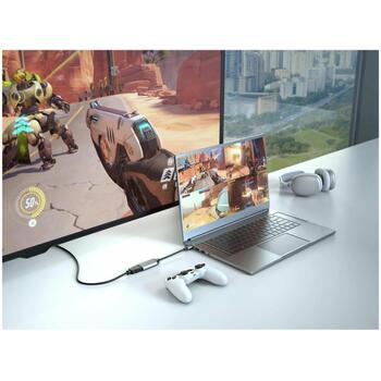 Hyper USB-C на HDMI адаптер HD-H8K-GL, 8K60Hz, 4K144Hz, USB-C мужской, HDMI женский (HD-H8K-GL)