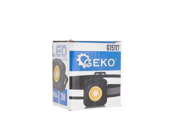 Geko Lukturis G15117, 3W, 500mAh, 500lm, IP44, trīs apgaismojuma režīmi, regulējams gaismas leņķis (G15117)
