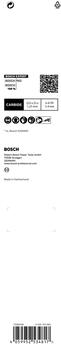 3 zobenzāģa asmeņi S1156XHM Multi Material, Zobenzāģiem EXPERT MULTI MATERIAL S1156XHM ASMENS, 2608900392, BOSCH (2608900392)