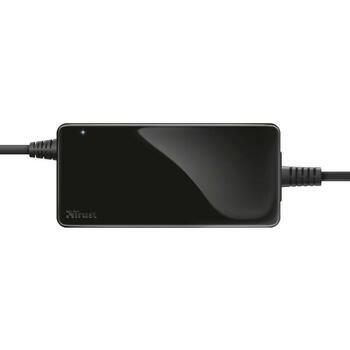 Trust сетевой адаптер 23390 90W, 100-240V, 3м кабель, черный, 4.74A, 19V, умная защита (23390)