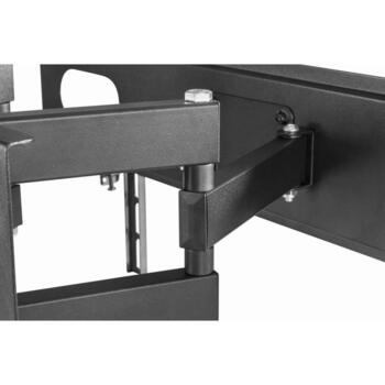 Gembird sienas stiprinājums WM-70ST-01, atbalsta 37-70'' televizorus, VESA 600 x 400 mm, attālums no sienas 78-400 mm (WM-70ST-01)
