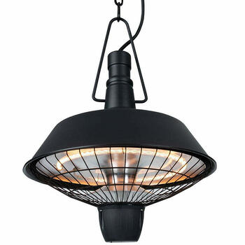 Infrasarkanais sildītājs 2100 W karināms pie griestiem terasēm „Indus Bright Hanging” RSH16 Sunred (RSH16)