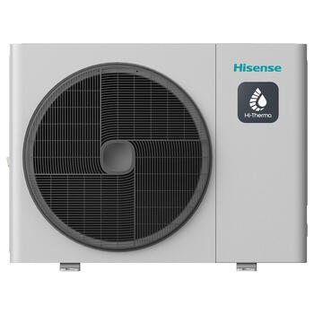 Siltumsūkņa āra bloks Split tipa ar 10 kW jaudu balts Hi-Therma AHW-100HEDS1 Hisense (AHW-100HEDS1)