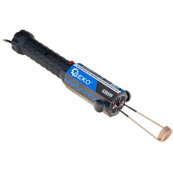 Geko Индукционный нагреватель G38599, 1300W, 230V, 25mm, 30mm, 45mm, целенаправленный обогрев, силовой кабель, кейс (G38599)