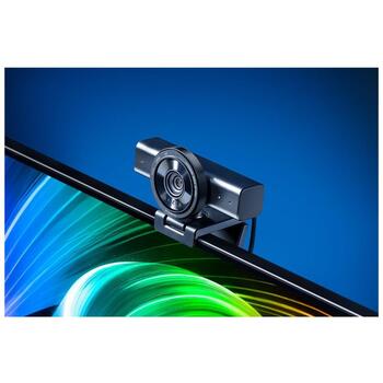 Razer веб-камера Kiyo V2 RZ19-05370100-R3M1, 8.3MP, 4K 30FPS, 1080p 60FPS, USB-C 3.2 Gen1, встроенный микрофон, HDR, шторка, 93° (RZ19-05370100-R3M1)