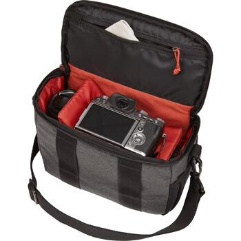 Case Logic Era CECS103 OBSIDIAN, сумка через плечо для DSLR-камеры, 340г, 24.9x15x20.1см, меланжевая ткань, черный (CECS103 OBSIDIAN)