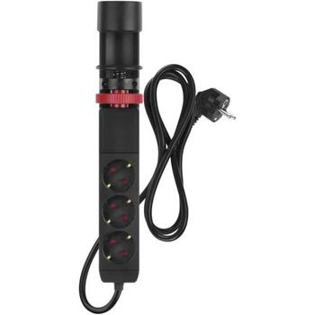 Emos Удлинитель P1321PD, 1,5 м, 3× 2P + PE, 2× USB-A QC 3.0 18 W, 1× USB-C PD 20 W, 3680 W, PVC, защита от детей (P1321PD)