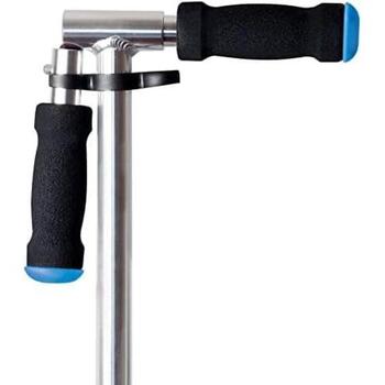Muuwmi Алюминиевый самокат AU 522, 205mm, 82A, ABEC7, 77-97cm, 100kg, складной, тормоз (AU 522)
