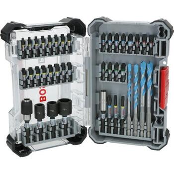 Bosch PRO Impact M. Constr. 2608521U85, 40 daļu urbju un skrūvgriežu uzgaļu komplekts, 25-55mm, 50mm, 60mm, 5-8mm (2608521U85)
