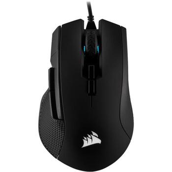 Corsair spēļu pele IRONCLAW RGB FPS/MOBA CH-9307011-EU, 18000 DPI, optiskā, USB, 7 pogas, 105 g, RGB apgaismojums, OMRON slēdži (CH-9307011-EU)